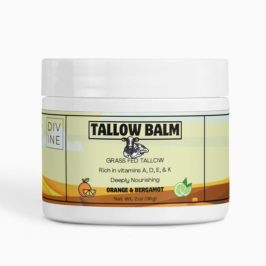 Grass-Fed Tallow Balm Orange & Bergamot