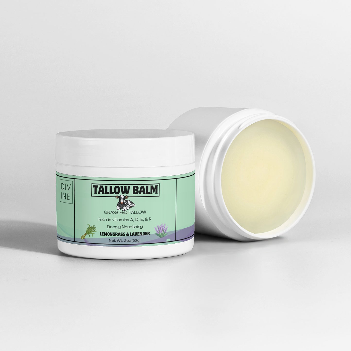 Grass-Fed Tallow Balm Lemongrass & Lavender