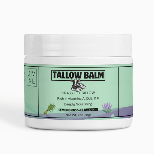 Grass-Fed Tallow Balm Lemongrass & Lavender