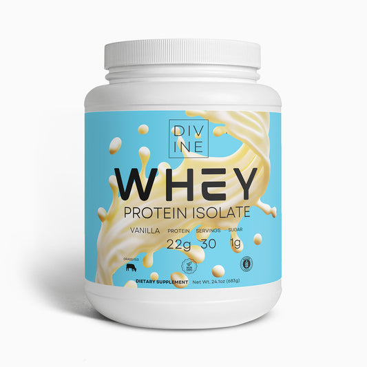 100% Pure Whey Protein Isolate (Vanilla)