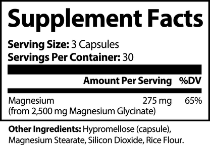 Magnesium Glycinate Capsules