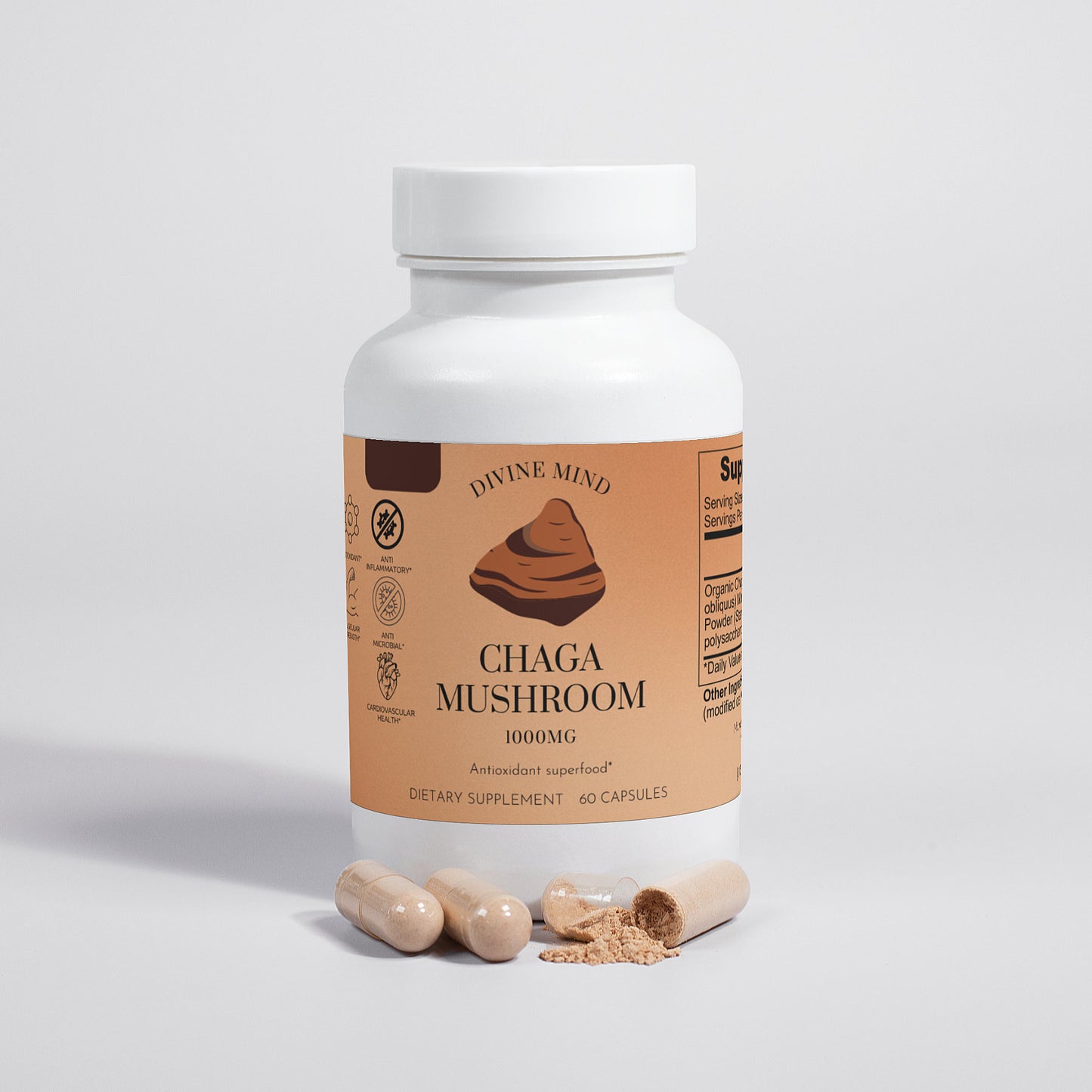 Chaga Mushroom Capsules